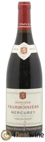 image du vin Domaine de la Framboisière Vieilles Vignes
