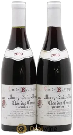 photo du vin Clos des Ormes