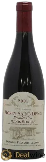 photo du vin Clos Sorbé