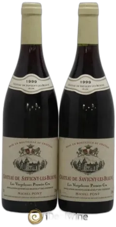 vue du vin les Vergelesses