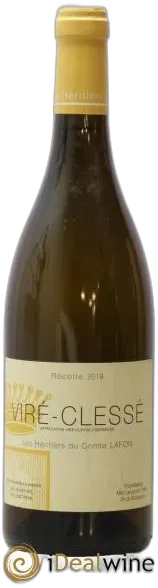 photo du vin Viré-Clessé Héritiers du Comte Lafon