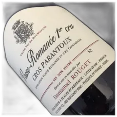 photo du vin Domaine Rouget Cros Parantoux 2020