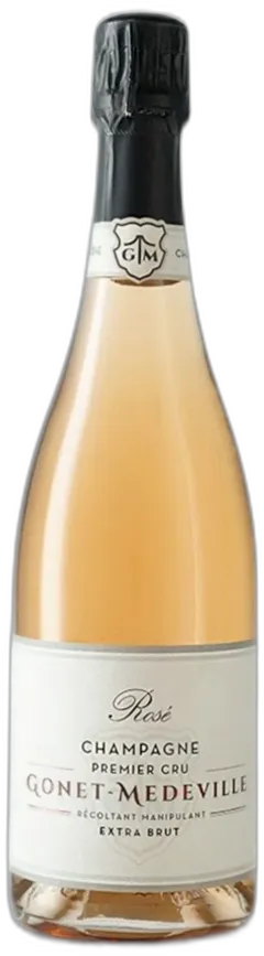 image du vin Domaine Gonet-Médeville Champagne Extra-Brut Rosé 1er Cru