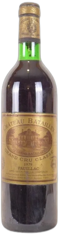 vue du vin Batailley