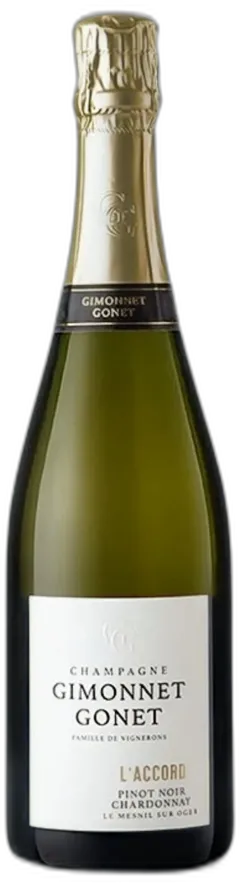 photo du vin Domaine Gimonnet-Gonet, Champagne Brut l’Accord