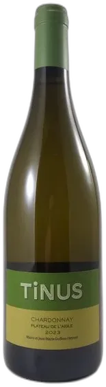 photo du vin Jean-Marie Guffens au Château des Tourettes, Vin de France Tinus Chardonnay Plateau de l’Aigle
