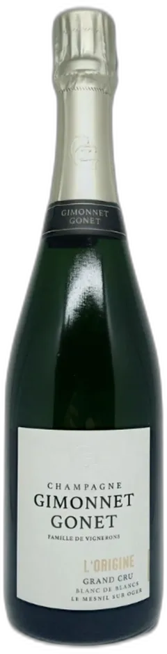 photo du vin Domaine Gimonnet-Gonet, Champagne Grand Cru Brut Blanc de Blancs l’Origine