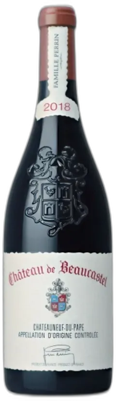 vue du vin Château de Beaucastel, Châteauneuf-du-Pape