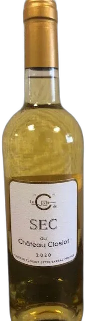 photo du vin Jean-Marie Guffens au Château Closiot, Bordeaux c de Sec