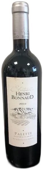capture du vin Château Henri Bonnaud, Palette