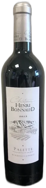 capture du vin Château Henri Bonnaud, Palette