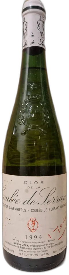 photos du vin Nicolas Joly Clos de la Coulée de Serrant