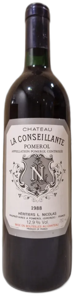 photo du vin Château la Conseillante, Pomerol