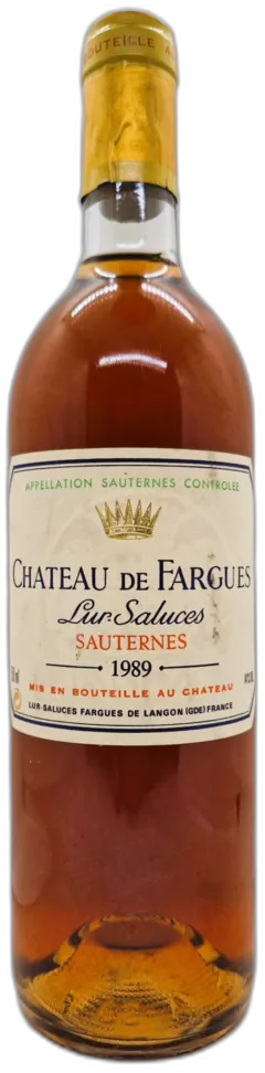 image du vin Château de Fargues, Sauternes