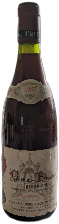 photo du vin Corton-Bressandes Grand Cru