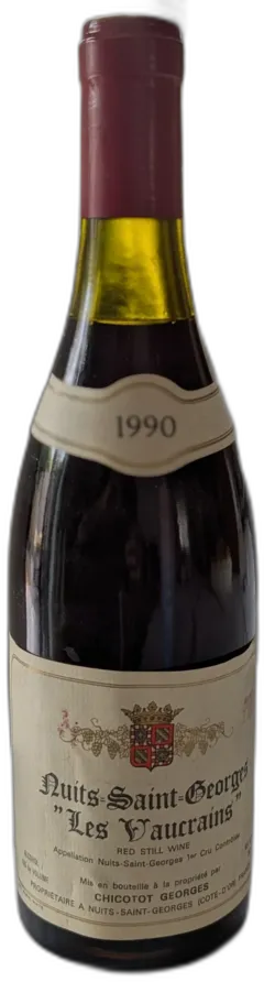 image du vin Chicotot Georges Nuits-Saint-Georges les Vaucrains