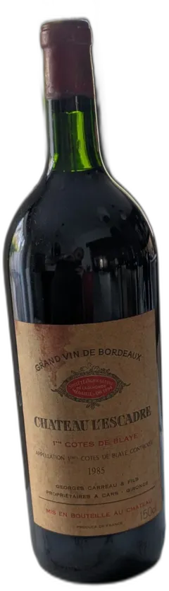 photos du vin Château l’Escadre