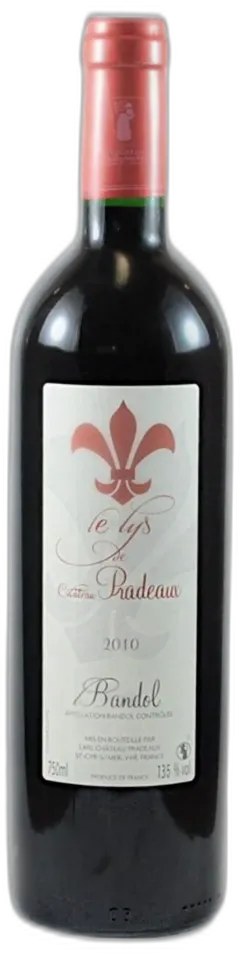 capture du vin Château Pradeaux, Bandol le Lys