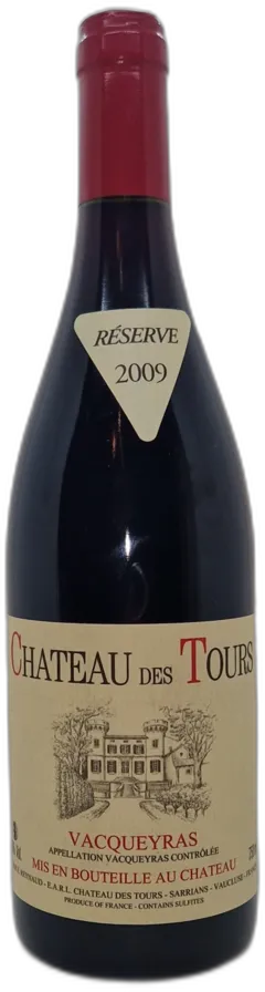 photo du vin Château des Tours, Vacqueyras
