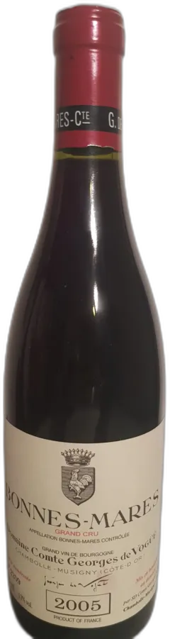 illustration du vin Comte Georges de Vogue Bonnes-Mares