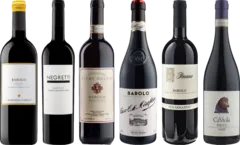 vue du vin de Dégustation de Barolo de Grande Valeur