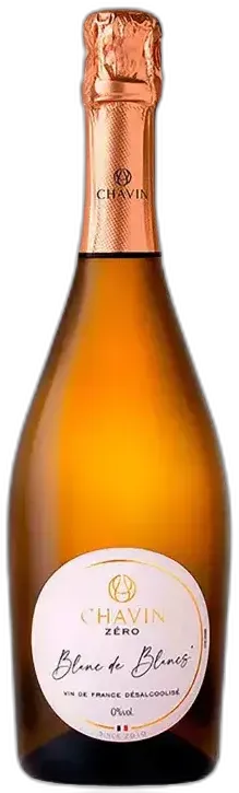 image du vin Désalcoolisé Effervescent Blanc de Blancs Chavin Zéro