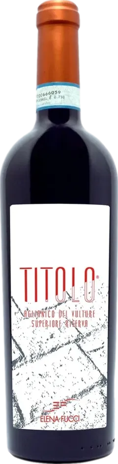 photo du vin Aglianico Del Vulture Doc Titolo Elena Fucci 2022