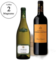 illustration du vin Magnums de Chablis et Saint-Estèphe