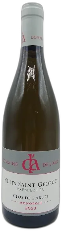 vue du vin Nuits Saint Georges Premier Cru Domaine de l'Arlot Clos de l'Arlot 2023