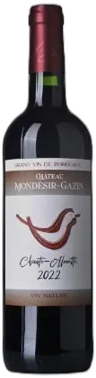 illustration du vin ch. Mondésir-Gazin Aop Côtes de Bourg Chante Alouette