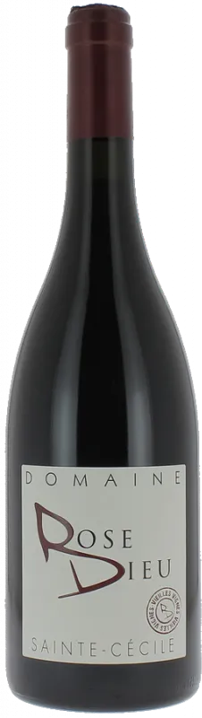 illustration du vin Côtes du Rhône Villages Sainte Cécile Rose Dieu Rouge 2024