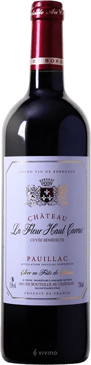 capture du vin Cuvée Bénédicte