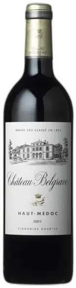 photo du vin Château Belgrave