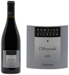 vue du vin Cairanne "l'Ebrescade"