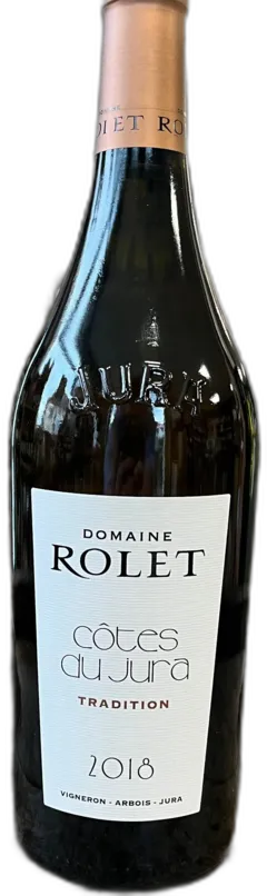 photo du vin cã´te du Jura Tradition 2018 Domaine Rolet