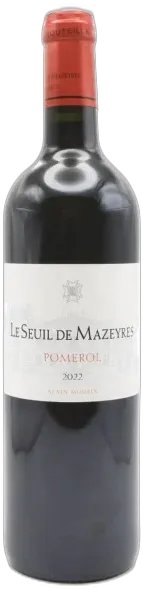 photo du vin le Seuil de Mazeyres 2022