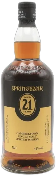 illustration du vin Springbank 21 Ans