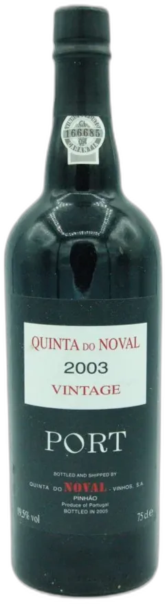 photo du vin Porto Vintage 2003