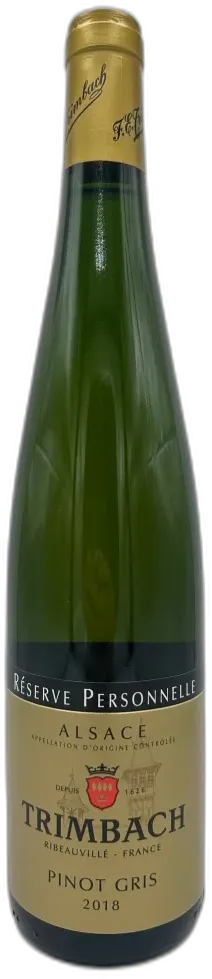 image du vin Pinot Gris Reserve Personnelle