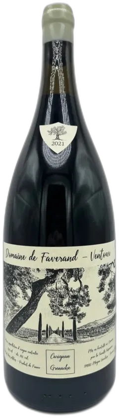 photo du vin Domaine de Faverand Ventoux Carignan Grenache 2021 Vallée du Rhône France