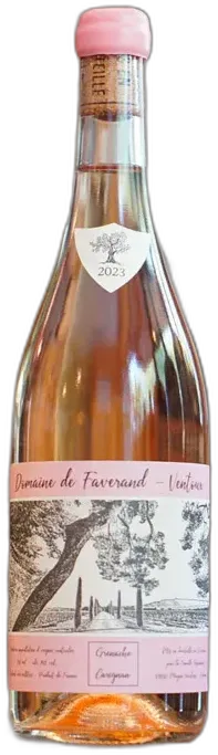 photo du vin Ventoux Domaine de Faverand