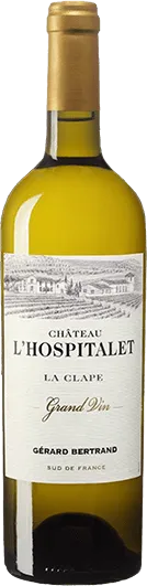 vue du vin Château l’Hospitalet Grand Vin