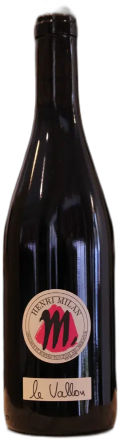 photo du vin Vin de France le Vallon Rouge 2023 Domaine Milan