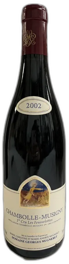 image du vin Chambolle-Musigny 1er Cru les Feusselottes 2002 Domaine Georges Mugneret