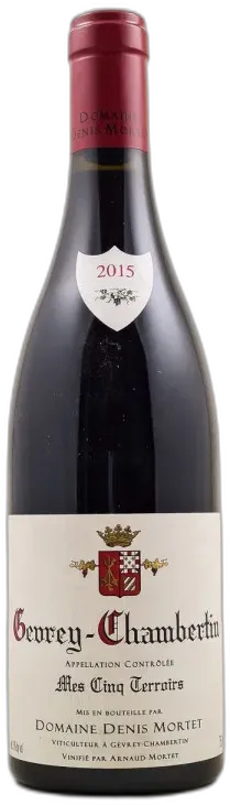 aperçu du vin Mes Cinq Terroirs