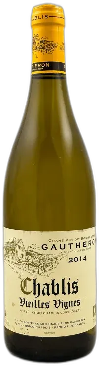 photo du vin Alain Gautheron Chablis Vieilles Vignes 2014
