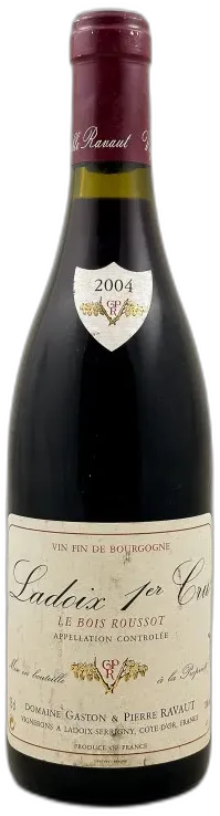 aperçu du vin Gaston & Ravaut Ladoix 1er Cru "le Bois Roussot" 2004