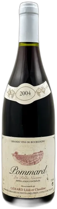 photo du vin Gérard Léon Pommard "les Petits Noizons" 2004