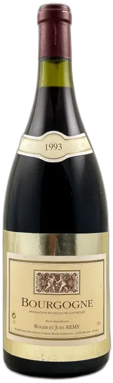 photo du vin Roger et Joel Remy Bourgogne Pinot Noir 1993 Magnum