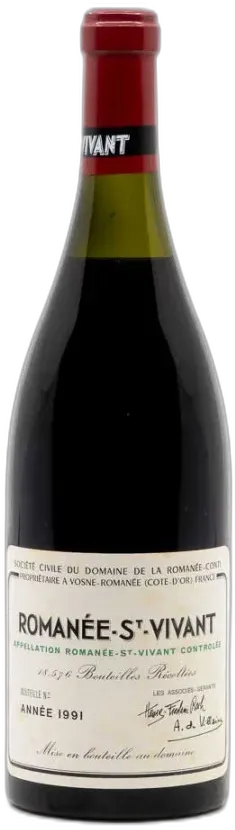 photos du vin Romanée Saint Vivant
